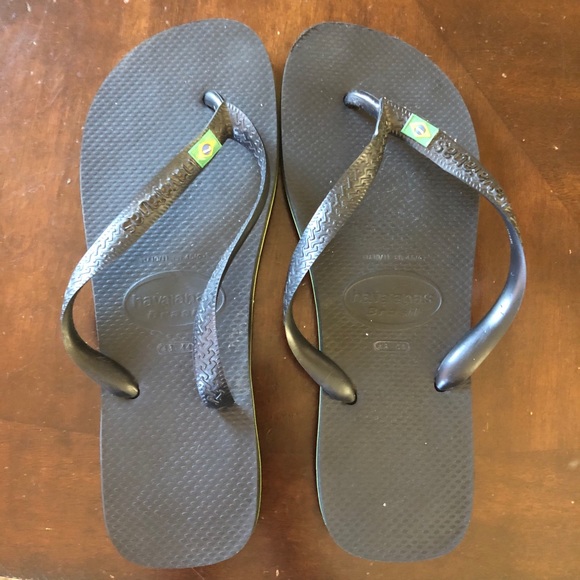 havaianas brasil mens flip flops